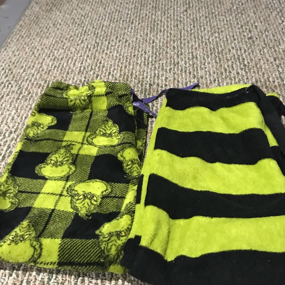 Dr. Seuss pajama bottoms. Set of two.
